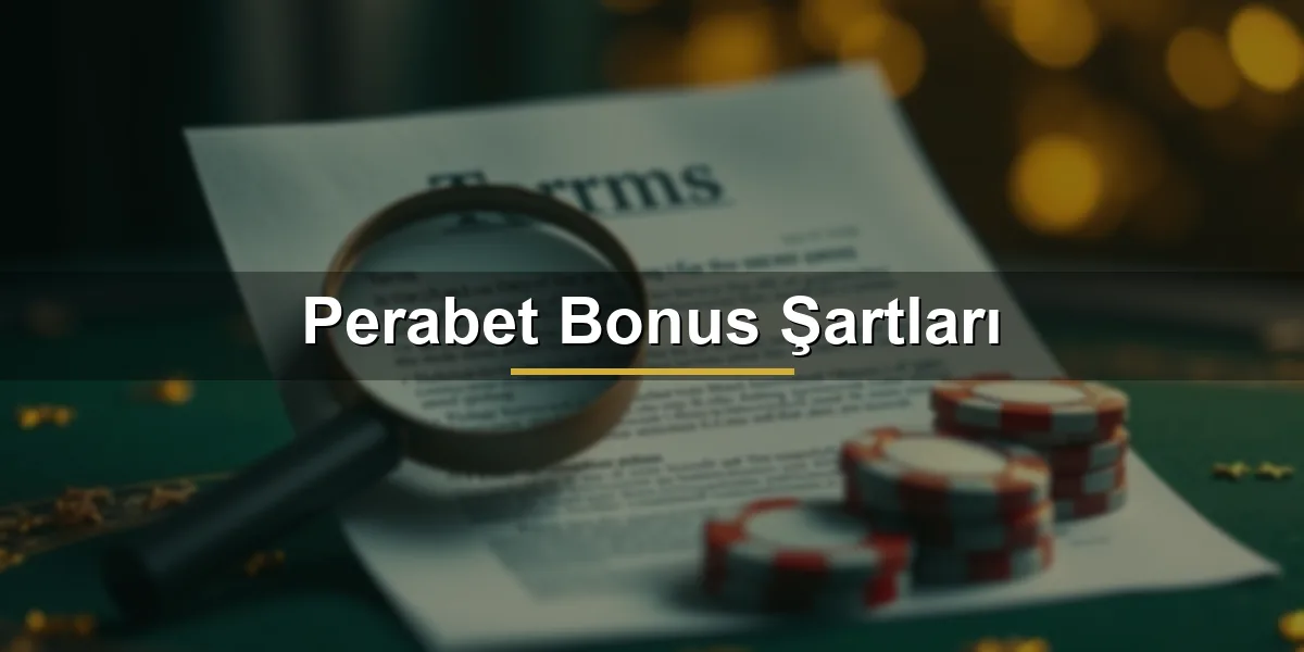 Perabet bonus şartları çevrim görseli
