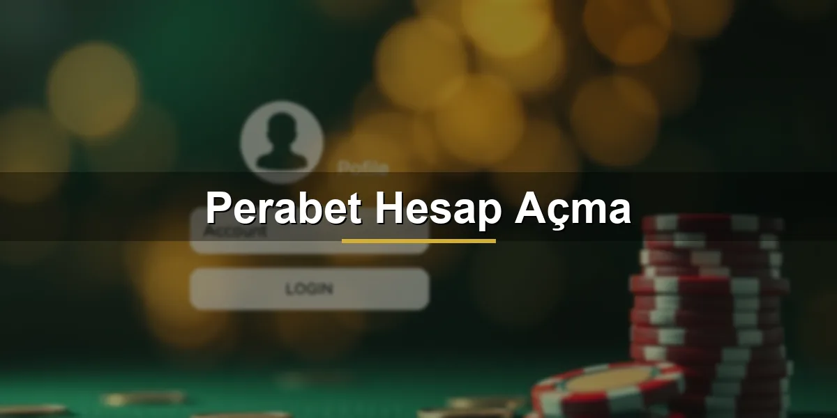 Perabet hesap açma