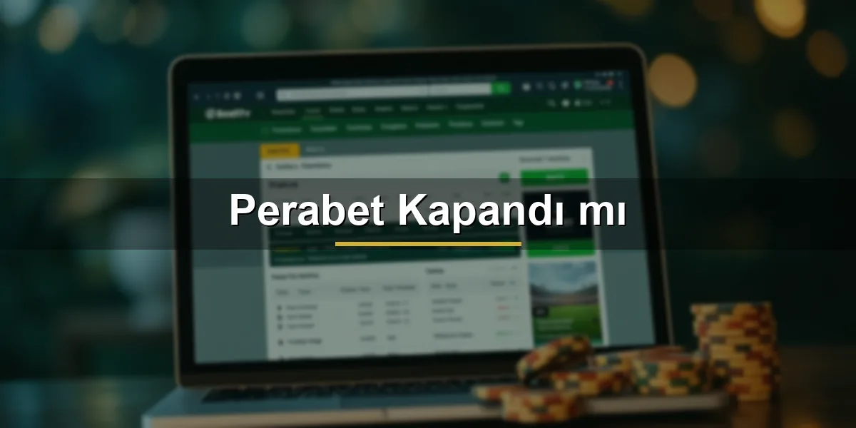 Perabet kapandı mı güncel durum görseli