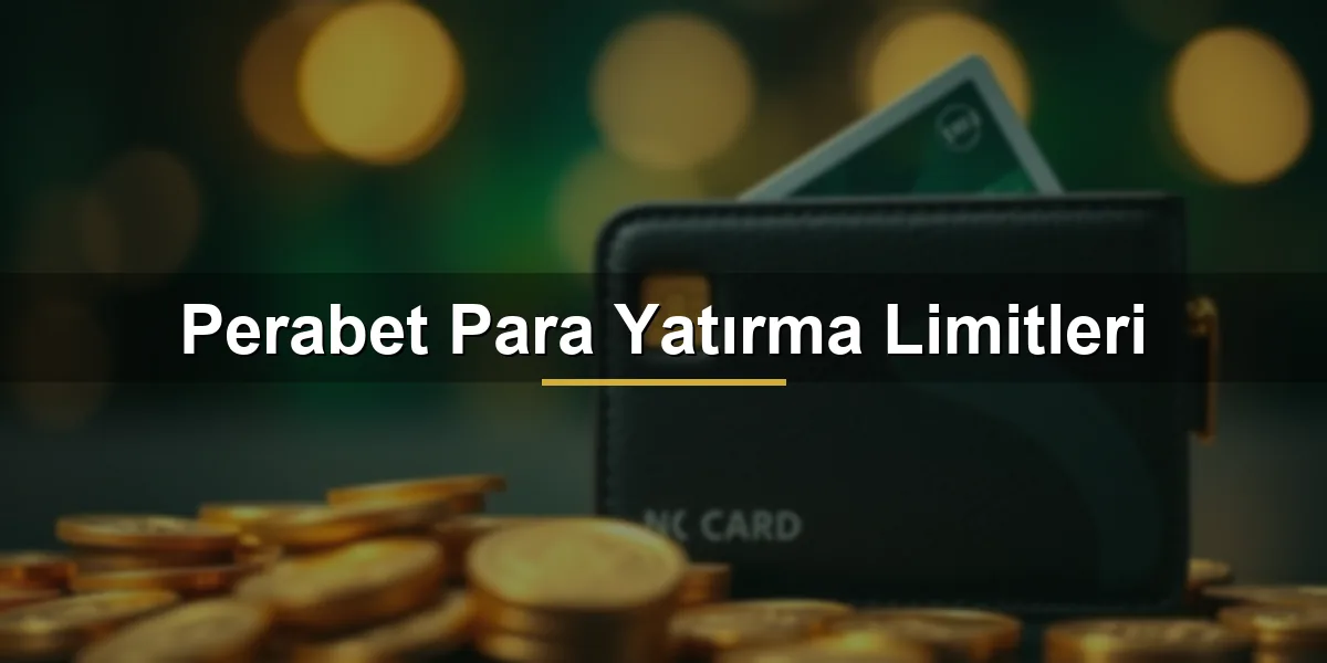 Perabet para yatırma limitleri